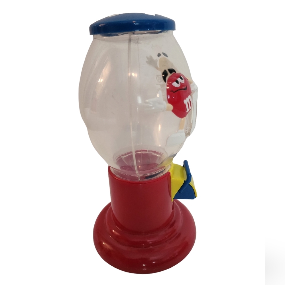 M&M'S Candy Dispenser 3 D Yellow Red Characters 8.75 in Tall - Picture 5 of 8